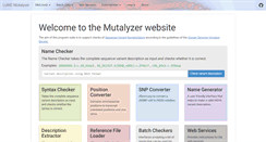 Desktop Screenshot of mutalyzer.nl